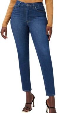Good American Always Fits Good Classic Jeans Skinny Fit High Rise Blue822 28-32